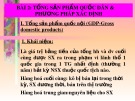 Bài giảng Kinh tế vĩ mô 1: Bài 2 - Th.S Hoàng Xuân Bình