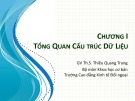 Bài giảng Cấu trúc dữ liệu và giải thuật: Chương 1 - Th.S Thiều Quang Trung