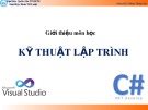 Bài giảng Kỹ thuật lập trình: Chương 0 - ThS Trần Duy Thanh