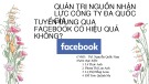 bài thuyết trình: tuyển dụng qua fac có hiệu quả không