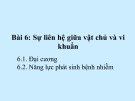 Bài giảng Vi sinh vật học: Bài 6 - Bùi Hồng Quân