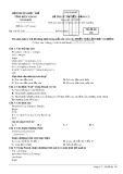 Đề thi lý thuyết bảng C2 môn Tin học tỉnh Kiên Giang năm 2015 - Mã đề 170