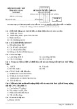 Đề thi lý thuyết bảng B môn Tin học tỉnh Kiên Giang năm 2015 - Mã đề 245