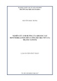 Luận án tiến sĩ kỹ thuật: Nghiên cứu ảnh hưởng của khoáng vật montmorillonite đến cường độ chịu nén của trụ đất xi măng