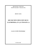 Luận án Tiến sĩ Sinh học: Khu hệ Thân mềm Chân bụng (Gastropoda) ở cạn tỉnh Sơn La