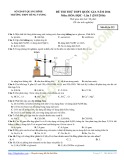 Đề thi thử THPT Quốc gia lần 3 năm 2016 môn Hóa học - THPT Hùng Vương - Mã đề 222