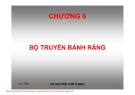 Bài giảng Chi tiết máy: Chương 6 - Nguyễn Văn Thạnh