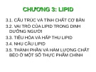 Bài giảng Dinh dưỡng học: Chương 3 - Hồ Xuân Hương