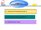 Bài giảng Marketing căn bản: Chương 11 - Phạm Thị Minh Lan