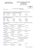 Đề kiểm tra KSCL lần 1 năm 2017-2018 môn tiếng Anh lớp 10 - THPT Xuân Hòa - Mã đề 628