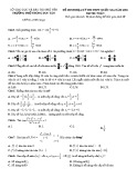 Đề thi thử THPT Quốc gia năm học 2017-2018 môn Toán - THPT Duy Tân