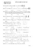 Đề tham khảo thi THPT năm 2018 môn Toán - THPT Lương Văn Chánh