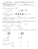 Đề thi thử THPT Quốc gia năm học 2017-2018 môn Toán - THCS&THPT Nguyễn Viết Xuân