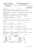 Đề thi HK 1 môn Toán lớp 11 năm 2017-2018 - THPT Phú Bình - Mã đề 138