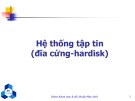 Bài giảng Hệ điều hành máy tính: Lecture 15 - Nguyễn Thanh Sơn