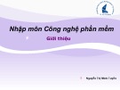 Bài giảng Nhập môn Công nghệ phần mềm: Chương 0 - Nguyễn Thị Minh Tuyền