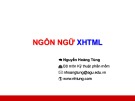 Bài giảng Lập trình Web: Chương 2 - Nguyễn Hoàng Tùng