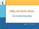 Bài giảng Đặc tả hình thức: Chương 6 - Nguyễn Thị Minh Tuyền