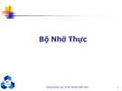 Bài giảng Hệ điều hành máy tính: Lecture 9 - Nguyễn Thanh Sơn