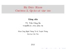 Bài giảng Hệ điều hành: Chương 2 - Trần Công Án