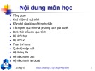 Bài giảng Hệ điều hành máy tính: Lecture 1 - Nguyễn Thanh Sơn