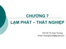 Bài giảng Kinh tế học vĩ mô 1: Chương 7 - ThS. Hồ Thị Hoài Thương