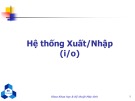 Bài giảng Hệ điều hành máy tính: Lecture 12 - Nguyễn Thanh Sơn