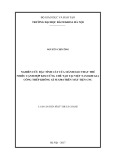 Luận án Tiến sĩ Kỹ thuật cơ khí: Nghiên cứu đặc tính cắt của mảnh dao thay thế nhiều cạnh hợp kim cứng chế tạo tại Việt Nam khi gia công thép không gỉ SUS304 trên máy tiện CNC