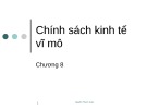 Bài giảng Kinh tế vĩ mô: Chương 8 - GV. Nguyễn Thanh Xuân