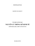 Tài liệu giảng dạy Nguyên lý thống kê kinh tế - ĐH Quy Nhơn