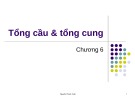 Bài giảng Kinh tế vĩ mô: Chương 6 - GV. Nguyễn Thanh Xuân