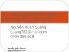 Bài giảng Marketing căn bản: Chương 5.3 - Nguyễn Xuân Quang