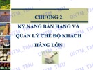 Bài giảng Quản trị bán hàng: Chương 2 - ĐH Thương mại