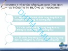 Bài giảng Quản trị các tổ chức dịch vụ thông tin thị trường và thương mại: Chương 3 - ĐH Thương mại