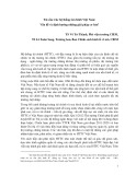 Tái cấu trúc hệ thống tài chính Việt Nam: Vấn đề và định hướng những giải pháp cơ bản