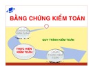 Bài giảng Kiểm toán 1: Chương 5 - Phạm Minh Vương