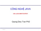 Bài giảng Công nghệ Java: Chương 8 - Trần Quang Diệu