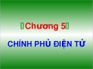 Bài giảng Tin học đại cương: Chương 5 - ĐH Đông Phương