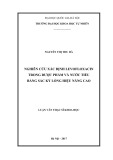 Luận văn Thạc sĩ Khoa học: Nghiên cứu xác định Levofloxacin trong dược phẩm và nước tiểu bằng sắc ký lỏng hiệu năng cao