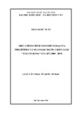 Luận văn Thạc sĩ Quốc tế học: Điều chỉnh chính sách đối ngoại của Philippines và Myanmar trước chiến lược “tái cân bằng” của Mỹ (2009-2015)