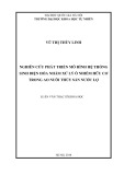 Tóm tắt Luận văn Thạc sĩ Khoa học: Nghiên cứu phát triển mô hình hệ thống sinh điện hóa nhằm xử lý ô nhiễm hữu cơ trong ao nuôi thủy sản nước lợ