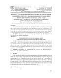 Đánh giá khả năng sinh trưởng của một số chủng vi sinh có khả năng phân hủy nhanh hoạt chất Cypermethrin trong môi trường có độ mặn khác nhau