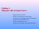Bài giảng Mạng máy tính: Chương 3 - TS. Trần Quang Diệu (2017)