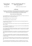 Quyết định số 05/QĐ-UBND tỉnh Hòa Bình
