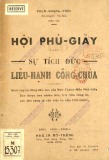  hội phủ giầy - sự tích đức liễu hạnh công chúa