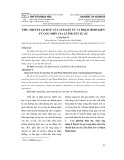 Tiểu thuyết lịch sử của tân dân tử và Phạm Minh Kiên từ góc nhìn của lí thuyết tự sự