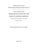 Luận văn Thạc sĩ Văn học: Truyện kể dân gian dân tộc Tà Ôi ở miền Tây tỉnh Thừa Thiên Huế