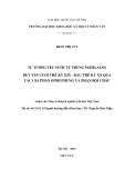 Tóm tắt Luận văn Thạc sĩ Văn học: Tư tưởng yêu nước từ trung nghĩa sang duy tân giai đoạn cuối thế kỷ XIX–đầu thế kỷ XX