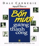  bốn mươi gương thành công: phần 2 - nxb văn hóa thông tin