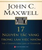  17 nguyên tắc vàng trong làm việc nhóm: phần 2 - nxb lao động xã hội